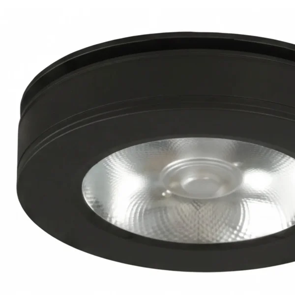 FARETTO DA INCASSO BASCULANTE 10W 3000K NERO