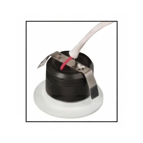 MINI FARETTO DA INCASSO COB LED Ø 5 CM 3,2W 3000K NERO 2