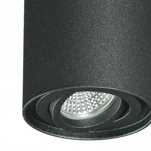 FARETTO DA SUPERFICIE BASCULANTE GRIGIO METALLIZZATO GU10 ROTONDO IP20
