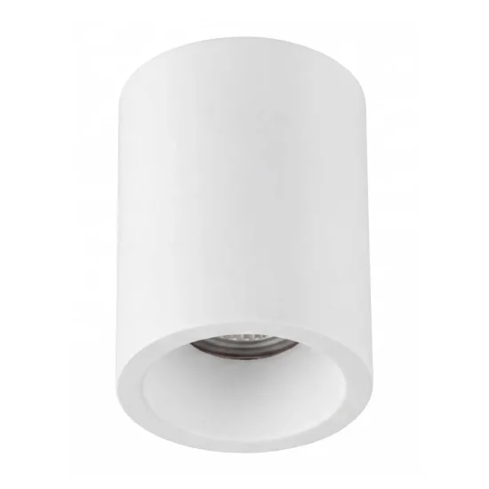 FARETTO DA SUPERFICIE FISSO BIANCO GU10 ROTONDO IP65
