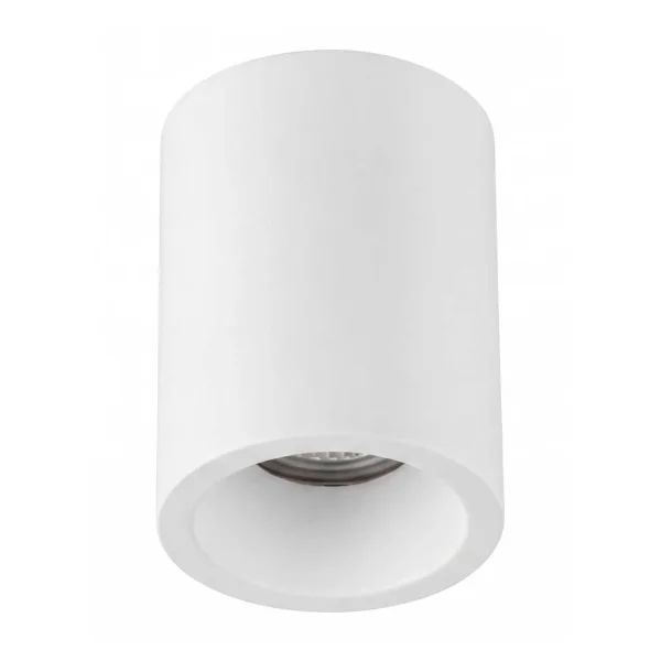 FARETTO DA SUPERFICIE FISSO BIANCO GU10 ROTONDO IP65