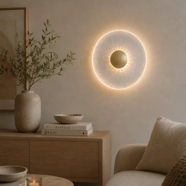 APPLIQUE LED 10W REGOLABILE ORO SORIN