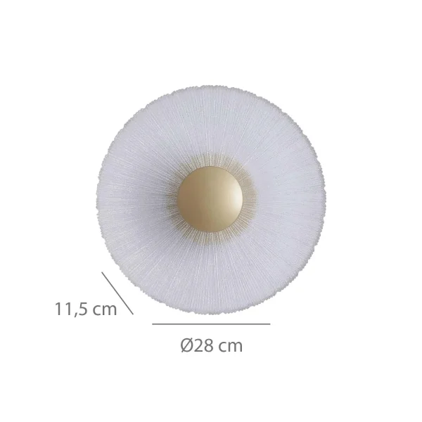 APPLIQUE LED 10W REGOLABILE ORO SORIN