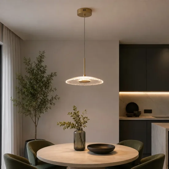 LAMPADA DA SOFFITTO LED 7W REGOLABILE ORO SORIN