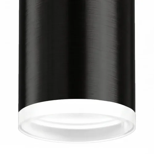 FARETTO DE SUPERFICIE NERO GU10 CILINDRO IP20