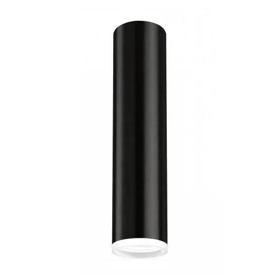 FARETTO DE SUPERFICIE NERO GU10 CILINDRO IP20