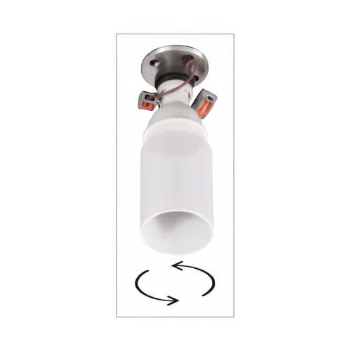 FARETTO DE SUPERFICIE NERO GU10 CILINDRO IP20