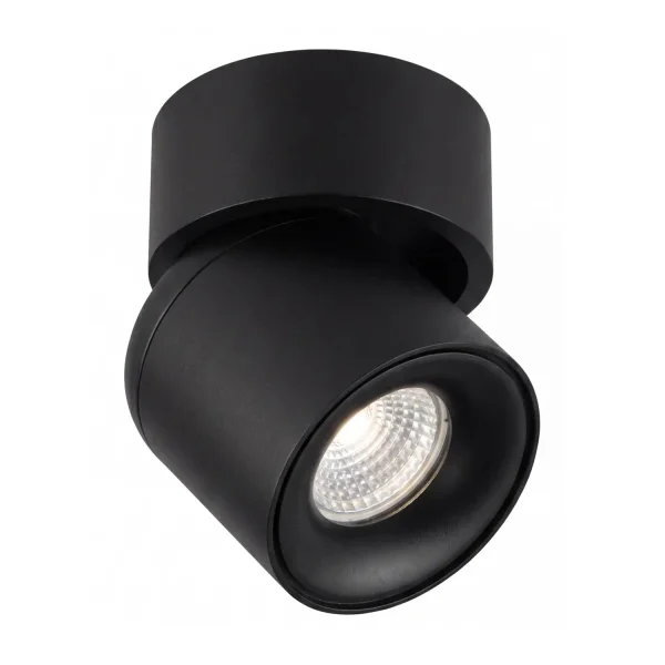 FARETTO DA SUPERFICIE ORIENTABILE Ø9,5CM NERO GU10