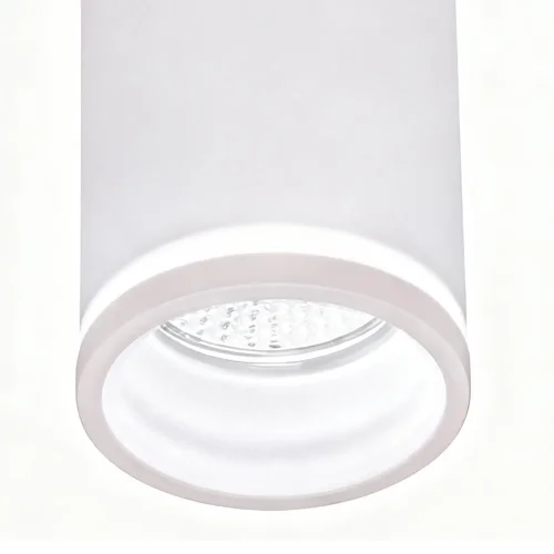 FARETTO DA SUPERFICIE CON DIFFUSORE Ø6CM GU10 BIANCO