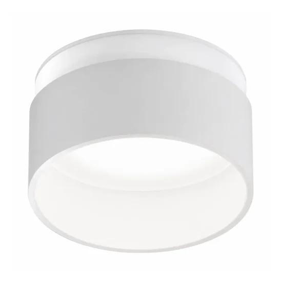 FARETTO DA INCASSO CON RETROILLUMINAZIONE Ø8 CM BIANCO IP44 2