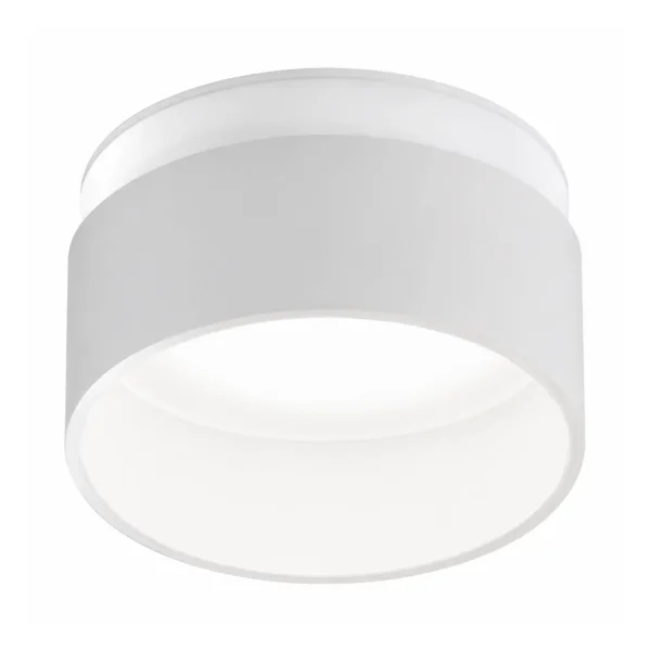 FARETTO DA INCASSO CON RETROILLUMINAZIONE Ø8 CM BIANCO IP44
