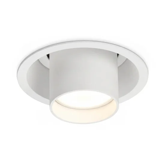 FARETTO DA INCASSO ORIENTABILE BIANCO GU10 Ø10,5 CM