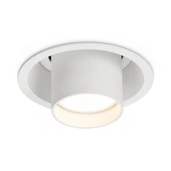 FARETTO DA INCASSO ORIENTABILE BIANCO GU10 Ø10,5 CM