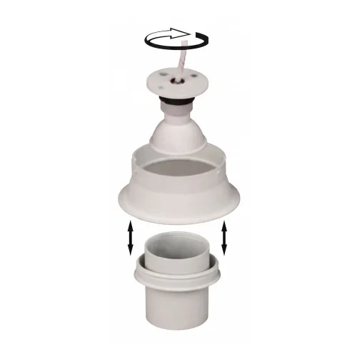 Faretto da incasso orientabile Ø10,5 cm bianco GU10 | Lúzete