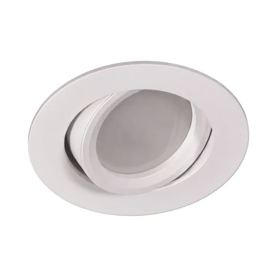 FARETTO DA INCASSO Ø8,5CM ALLUMINIO BIANCO GU10