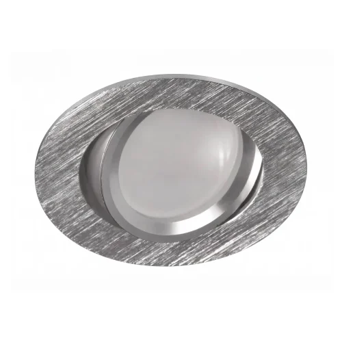 FARETTO DA INCASSO Ø8,5CM ALLUMINIO RIGATO GU10