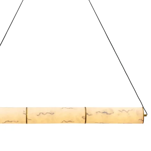 LAMPADA DA SOFFITTO LED 14W REGOLABILE IN ACCIAIO DORATO E ACRILICO EFFETTO MARMO ARIADNA