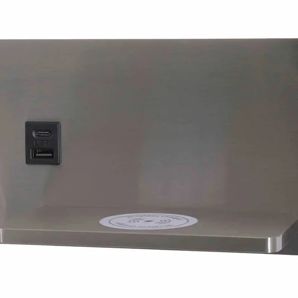 APPLIQUE LED 8W REGOLABILE TATTILE NICHEL ORIENTAMENTO SINISTRO