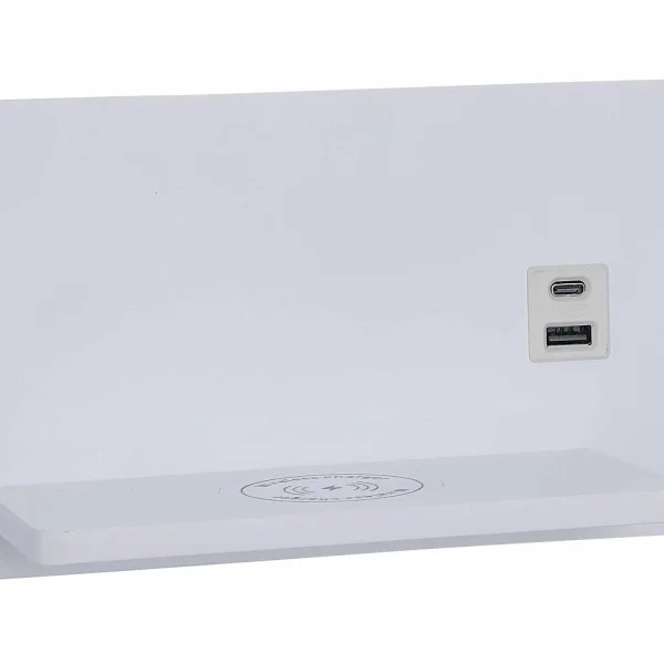 APPLIQUE LED 8W REGOLABILE TATTILE BIANCA ORIENTAMENTO DESTRO