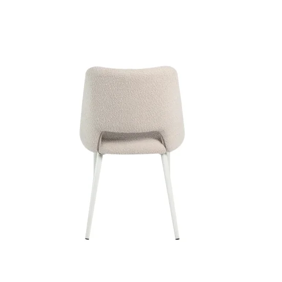 SEDIA IMBOTTITA COLOR SABBIA CON 4 GAMBE BEIGE EBONY 2
