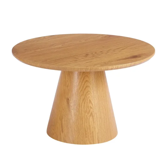 TAVOLO DA PRANZO ROTONDO IN LEGNO Ø100 CM KANADE 2
