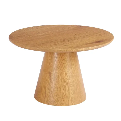 TAVOLO DA PRANZO ROTONDO IN LEGNO Ø100 CM KANADE