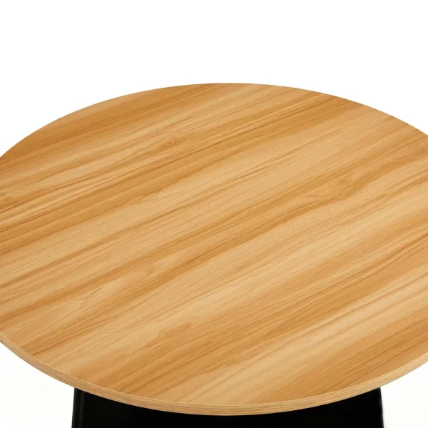 SET 2 TAVOLINI DA APPOGGIO NORAE NATURALE/NERO