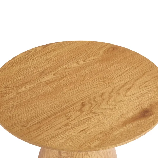 SET DI 2 TAVOLINI ROTONDI IN LEGNO KANADE