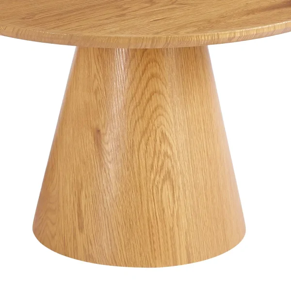 SET DI 2 TAVOLINI ROTONDI IN LEGNO KANADE