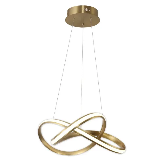 LAMPADA A SOSPENSIONE LED VALLE 37W 4000K INTENSITÀ REGOLABILE ORO 2