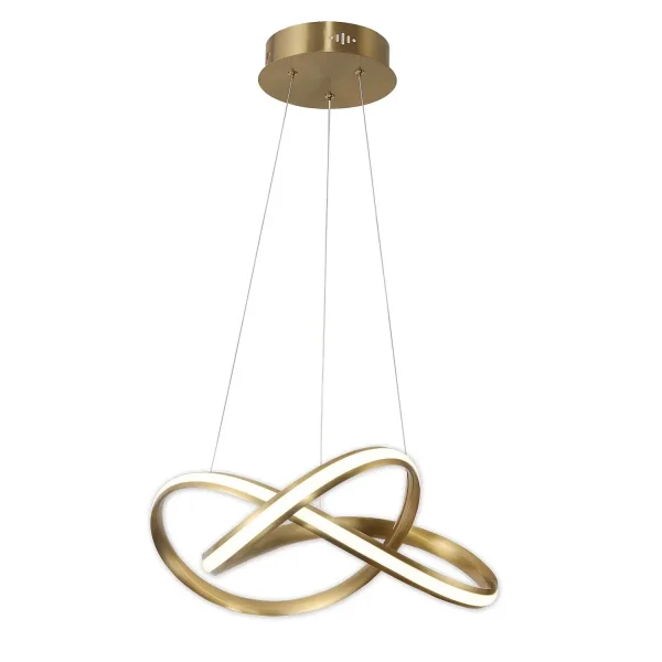 LAMPADA A SOSPENSIONE LED VALLE 37W 4000K INTENSITÀ REGOLABILE ORO