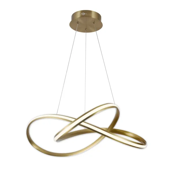 LAMPADA A SOSPENSIONE LED VALLE 48W 4000K INTENSITÀ REGOLABILE ORO