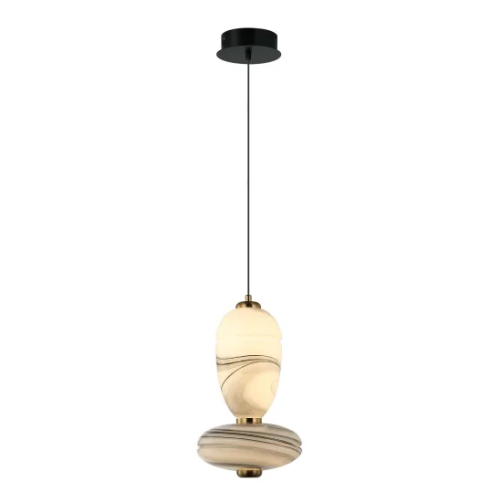 LAMPADA DA SOFFITTO LED 10W CCT EFFETTO MARMO TOSCANA 2