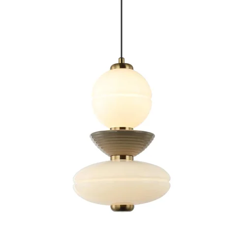 LAMPADA DA SOFFITTO LED 10W CCT CERAMICA/VETRO HATHOR