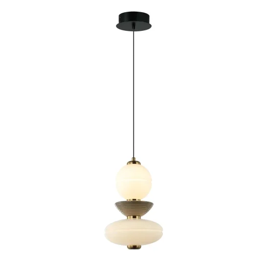 LAMPADA DA SOFFITTO LED 10W CCT CERAMICA/VETRO HATHOR 2