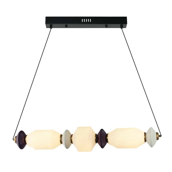 LAMPADA DA SOFFITTO LED 22W CCT CERAMICA/VETRO KIYA