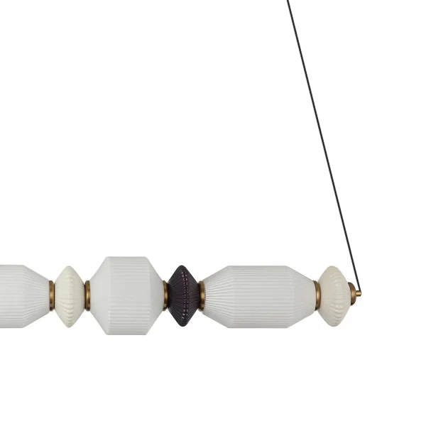 LAMPADA DA SOFFITTO LED 22W CCT CERAMICA/VETRO KIYA