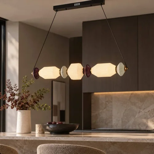 LAMPADA DA SOFFITTO LED 22W CCT CERAMICA/VETRO KIYA