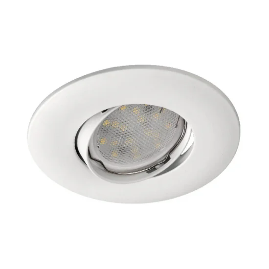 FARETTO DA INCASSO Ø11CM ALLUMINIO PRESSOFUSO BIANCO GU10