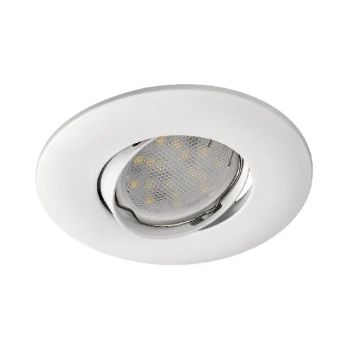 FARETTO DA INCASSO Ø11CM ALLUMINIO PRESSOFUSO BIANCO GU10