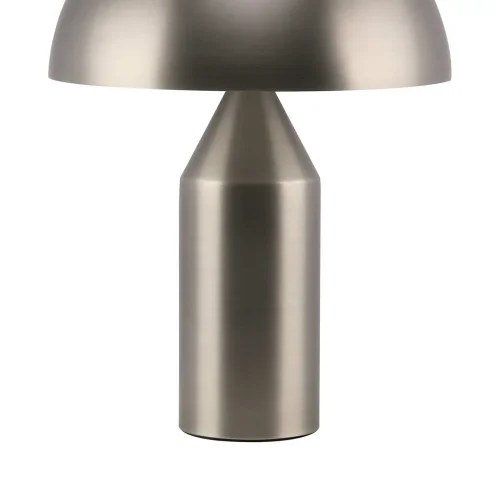 LAMPADA DA TAVOLO 2 LUCI E27 NICHEL SATINATO ENOKI