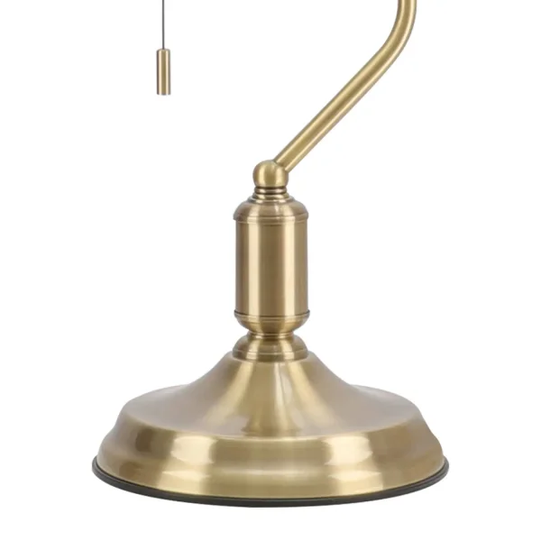 LAMPADA DA TAVOLO DA BANCHIERE E27 VERDE LUCIDO