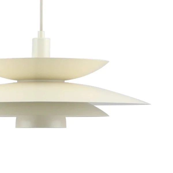 LAMPADA DA SOFFITTO 1 LUCE E27 BEIGE Ø48 CM ORNELLA