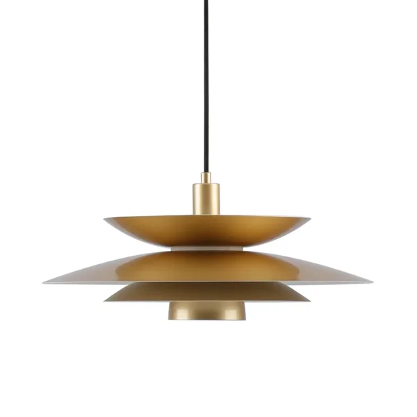LAMPADA DA SOFFITTO 1 LUCE E27 DORATA Ø48 CM ORNELLA