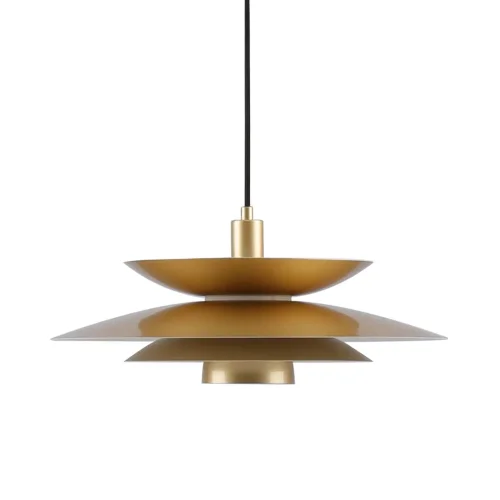 LAMPADA DA SOFFITTO 1 LUCE E27 DORATA Ø48 CM ORNELLA