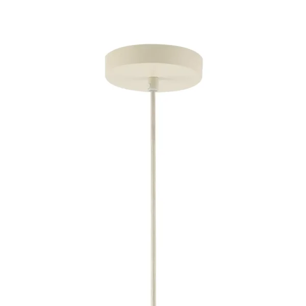 LAMPADA DA SOFFITTO 1 LUCE E27 BEIGE Ø38 CM ORNELLA