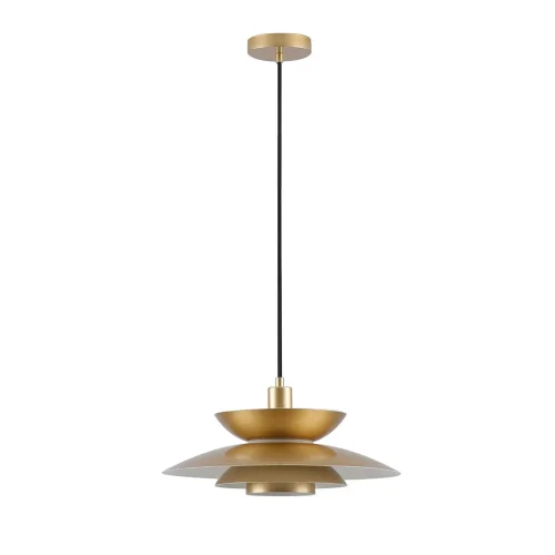 LAMPADA DA SOFFITTO 1 LUCE E27 DORATA Ø38 CM ORNELLA