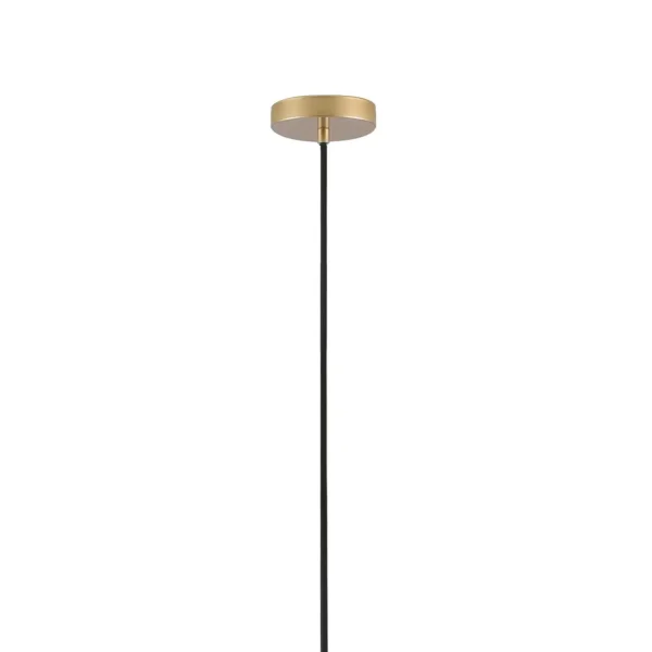 LAMPADA DA SOFFITTO 1 LUCE E27 DORATA Ø38 CM ORNELLA