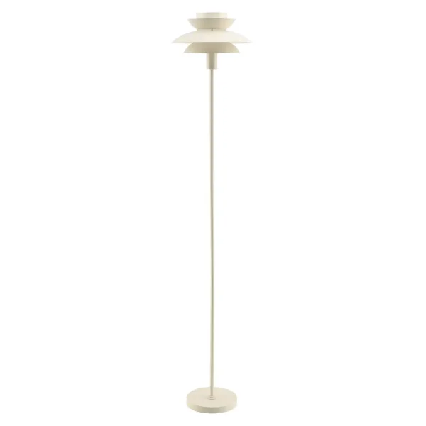 LAMPADA DA TERRA 1 LUCE E27 BEIGE Ø30 CM ORNELLA
