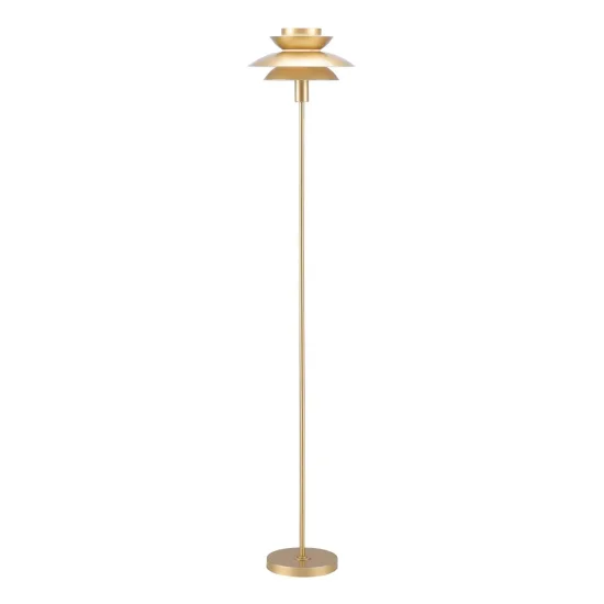 LAMPADA DA TERRA 1 LUCE E27 DORATA Ø30 CM ORNELLA 2